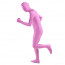 Unisex Pink Lycra Full Body Zentai Suit