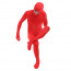 Unisex Red Open Face Lycra Catsuit