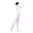 White Spandex Lycra Unisex Zentai Suit