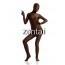 Woman's Full Body Brown Color Spandex Lycra Zentai
