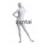 Woman's Full Body White Color Spandex Lycra Zentai