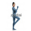 Women's Full Body Dark Blue Color Spandex Lycra Zentai