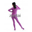 Women's Full Body Purple Color Spandex Lycra Zentai