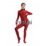 Women's Full Body Red Color Spandex Lycra Zentai