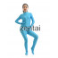 Women's Full Body Sky Blue Color Spandex Lycra Zentai