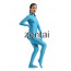 Women's Full Body Sky Blue Color Spandex Lycra Zentai