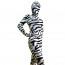 Zebra Pattern Unisex Spandex Lycra Zentai Suit