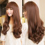 Zipper Brown 80cm Princess Lolita Wavy Cosplay Wig