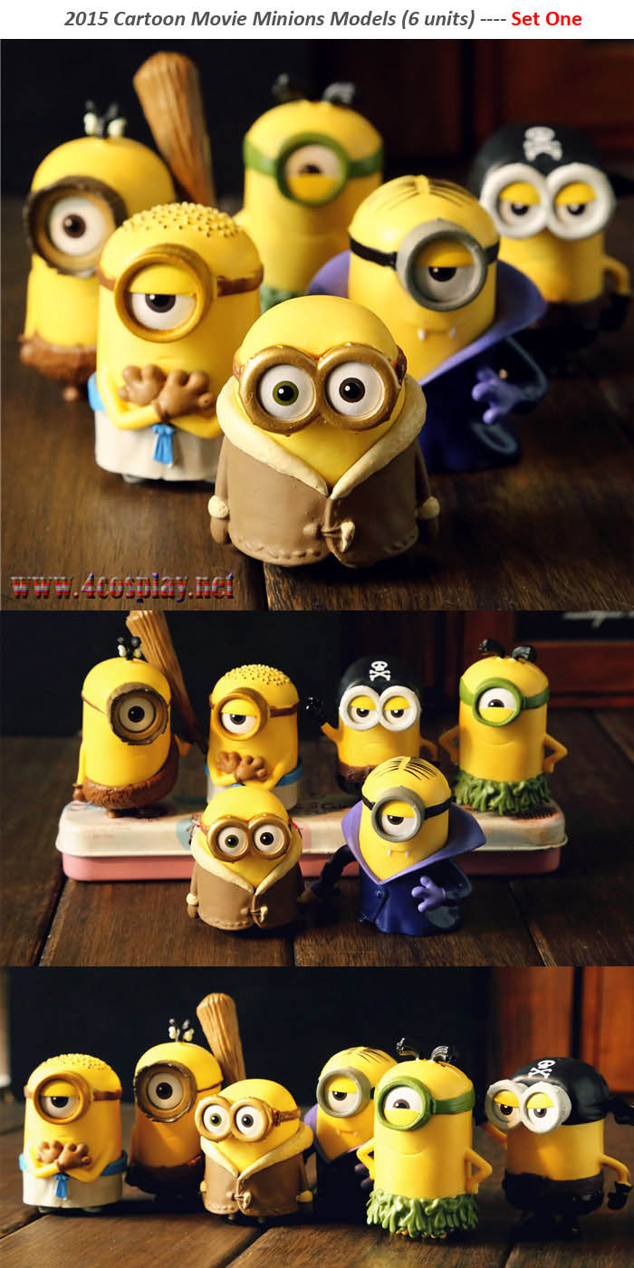 2015 Despicable Me Minions Figure Models Toys