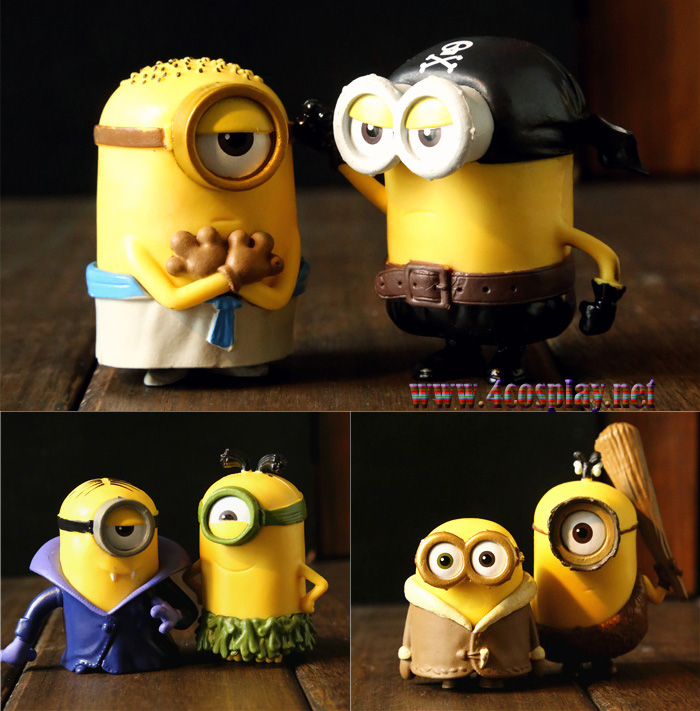 2015 Despicable Me Minions Figure Models Toys