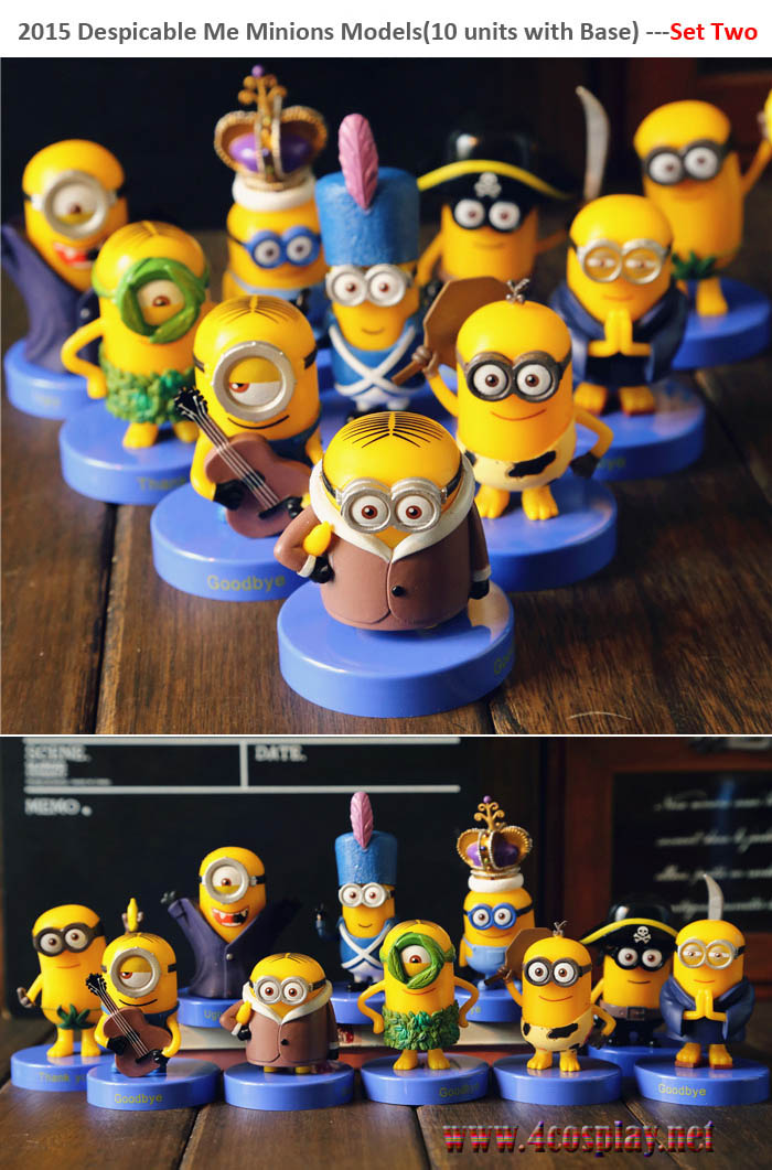 2015 Despicable Me Minions Figure Models Toys