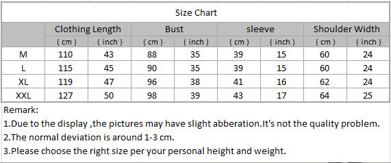 AOT012 size chart