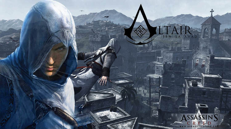 Assassin's Creed I Altair Ibn-La'Ahad Cosplay Costume