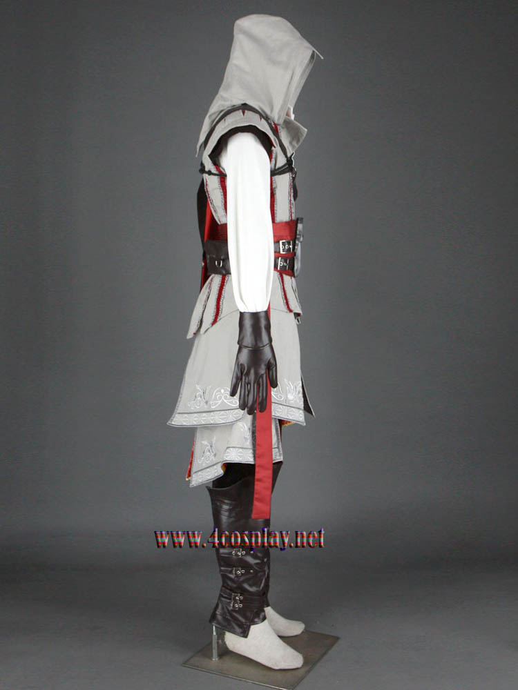 Assassin's Creed II 2 Ezio Auditore Da Firenze Cosplay Costume Outfit