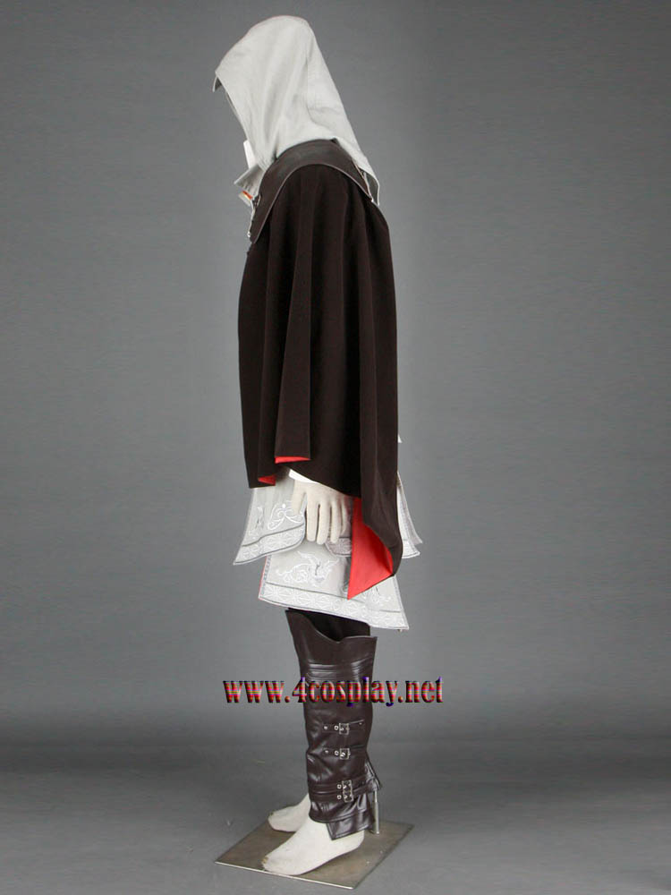 Assassin's Creed II 2 Ezio Auditore Da Firenze Cosplay Costume Outfit