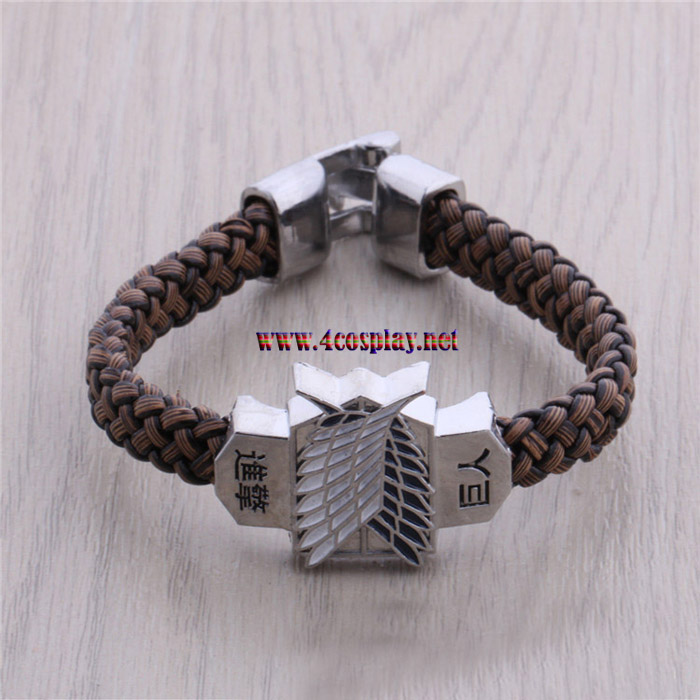 Attack on Titan Bracelet Wings of Liberty Bracelet Shingeki no Kyojin Bracelet