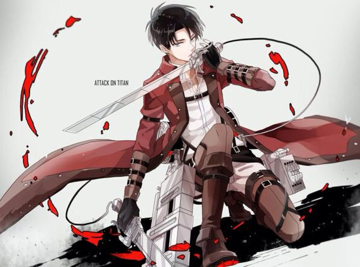 Attack on Titan Levi Ackerman Cloak Scouting Legion Cosplay Cloak