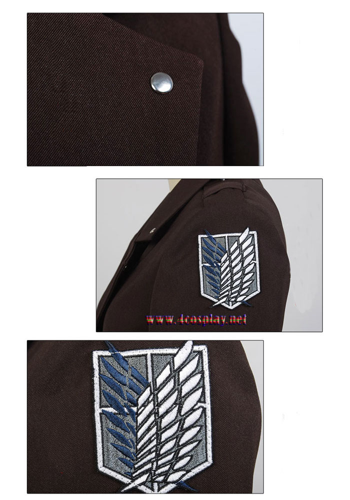 Attack on Titan Levi Ackerman Cloak Scouting Legion Cosplay Cloak