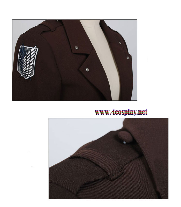 Attack on Titan Levi Ackerman Cloak Scouting Legion Cosplay Cloak