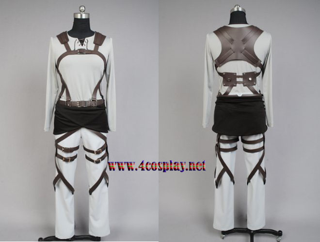 Attack on Titan Shingeki no Kyojin Eren Jaeger Cosplay Costume