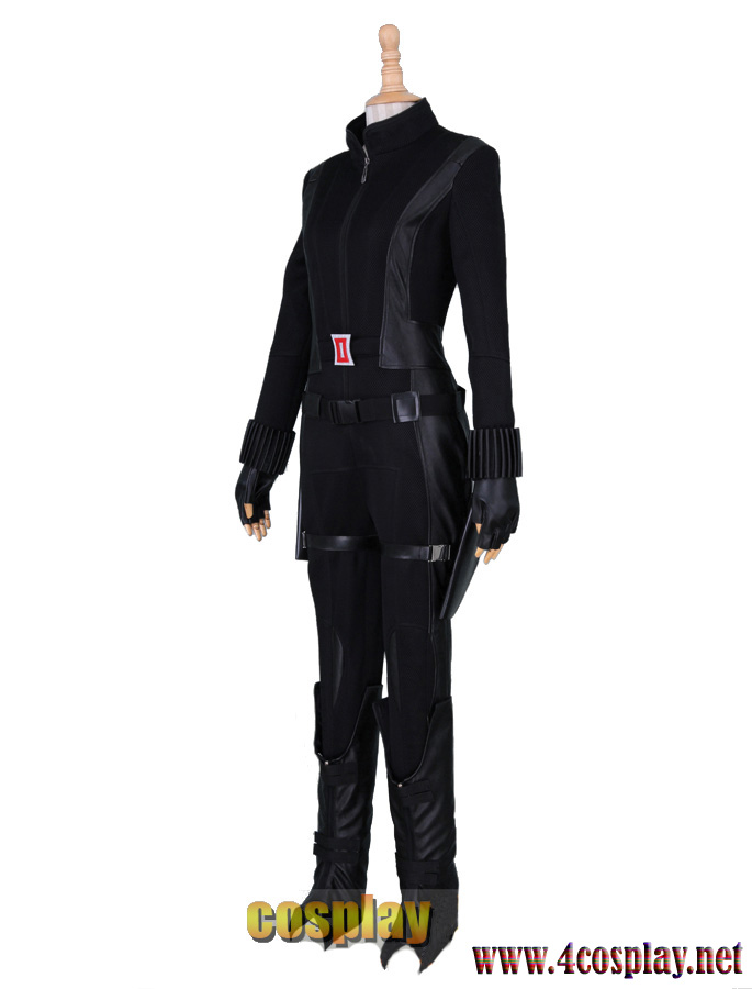 Captain America 2 Winter Soldier Cosplay Costume Black Widow Costume