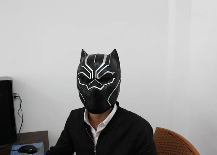 Captain America 3 Black Panther Cosplay Mask