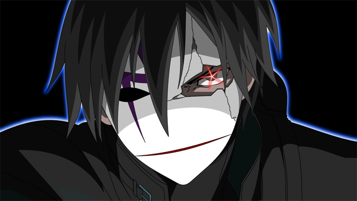 Anime Darker Than Black Darker than Black Hei Mask BK-201 Custom Mat