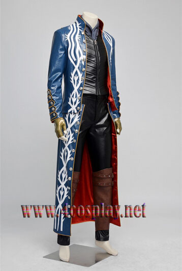 Devil May Cry 3 Vergil Cosplay Costume – AAACosplay