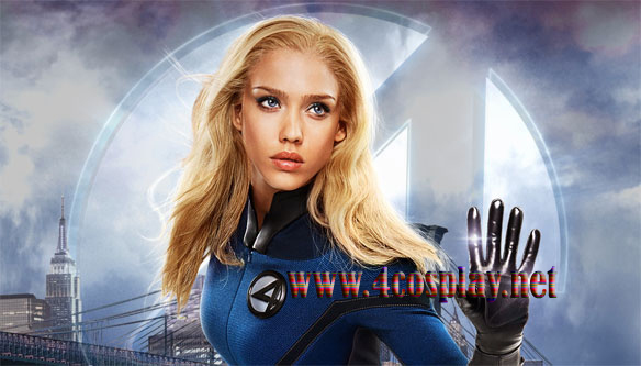 Fantastic Four Invisible Woman Costume Tights