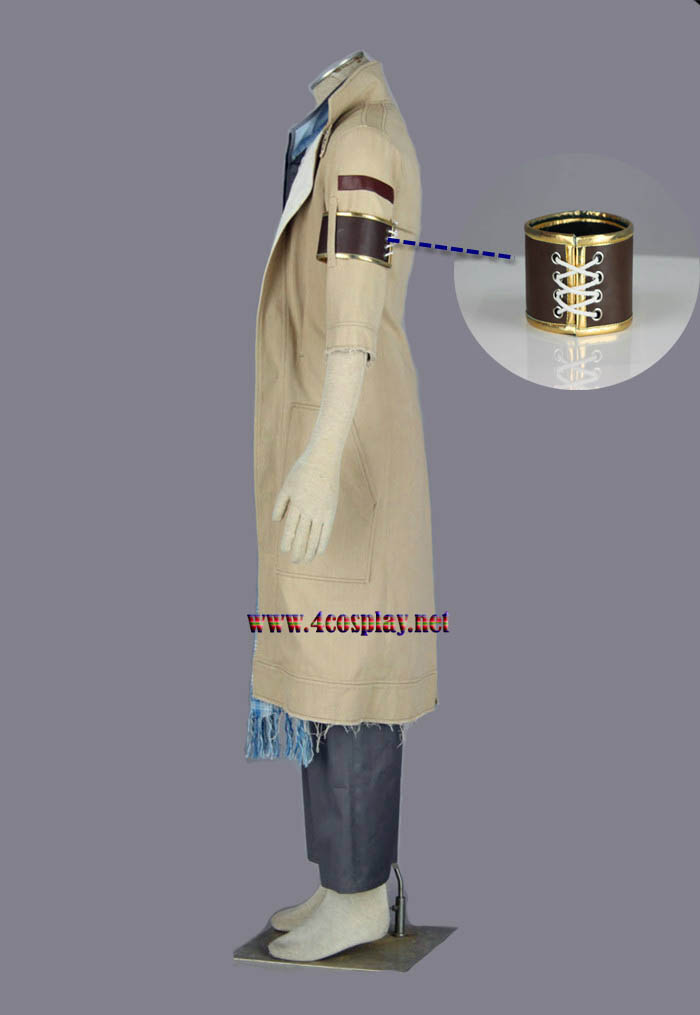 Final Fantasy XIII Snow Villiers Cosplay Costume 