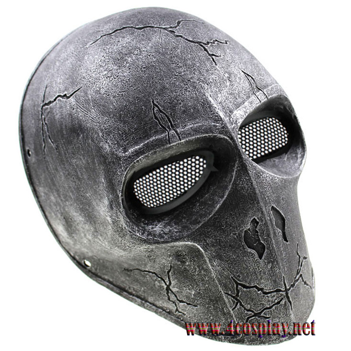 GRP Mask Anime Deathstroke Horror Mask Deathstroke Cosplay Mask Glass Fiber Reinforced Plastics Mask