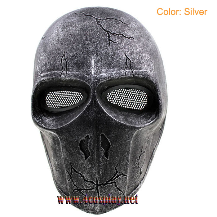 GRP Mask Anime Deathstroke Horror Mask Deathstroke Cosplay Mask Glass Fiber Reinforced Plastics Mask