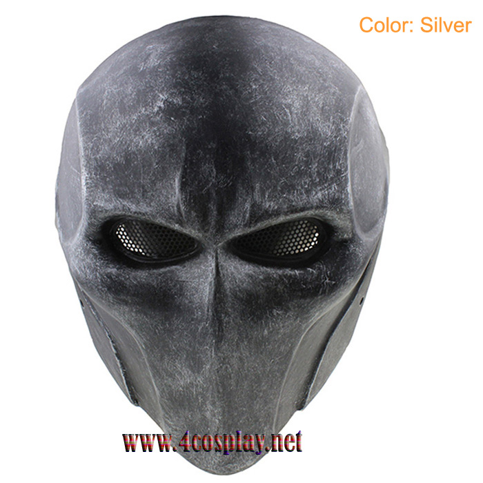 GRP Mask | Deathstroke Mask | Cosplay Mask | Fiber Reinforced Plastics Mask