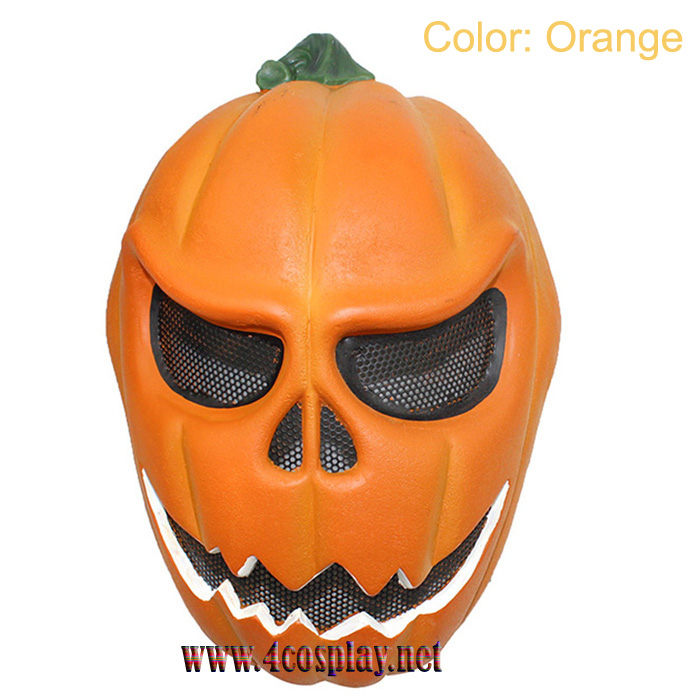 GRP Mask CS Protective Mask Pumpkin Mask Glass Fiber Reinforced Plastics Mask