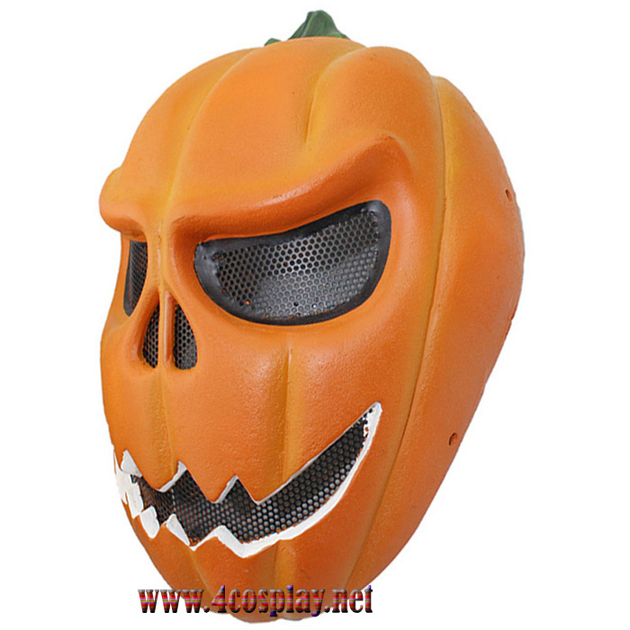 GRP Mask CS Protective Mask Pumpkin Mask Glass Fiber Reinforced Plastics Mask