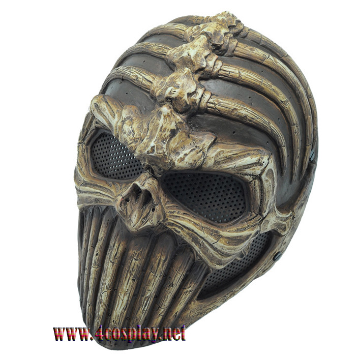 GRP Mask CS Protective Mask Spine Mask Skeleton Mask Glass Fiber Reinforced Plastics Mask