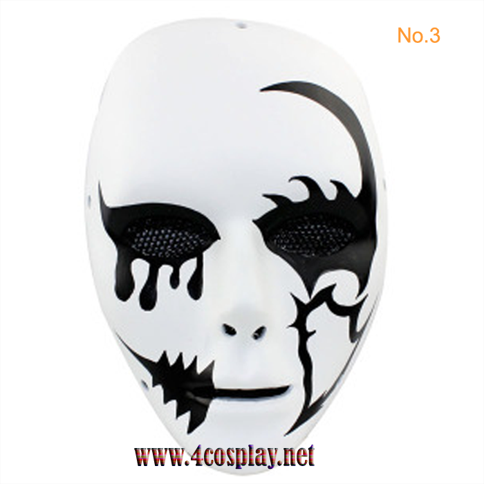 GRP Mask Dance MelbourneShuffle Cosplay Mask CS Mask Glass Fiber Reinforced Plastics Mask