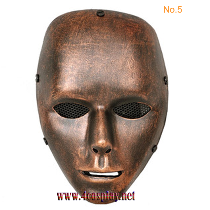 GRP Mask Dance MelbourneShuffle Cosplay Mask CS Mask Glass Fiber Reinforced Plastics Mask