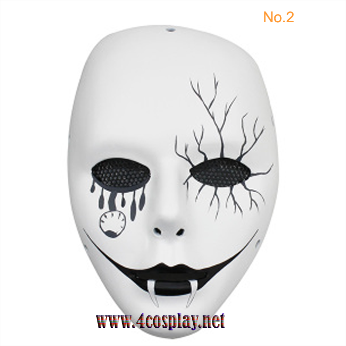 GRP Mask Dance MelbourneShuffle Cosplay Mask CS Mask Glass Fiber Reinforced Plastics Mask