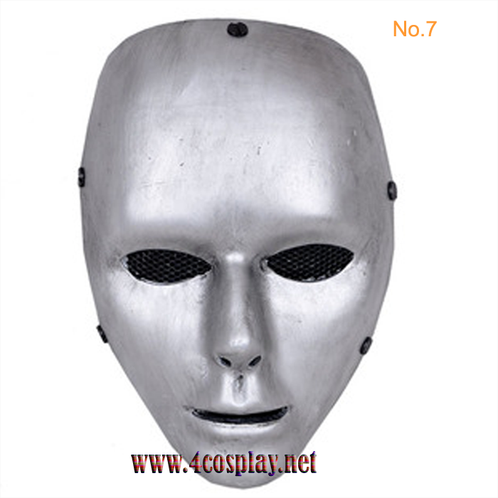 GRP Mask Dance MelbourneShuffle Cosplay Mask CS Mask Glass Fiber Reinforced Plastics Mask