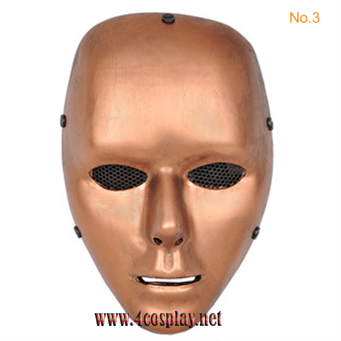 GRP Mask Dance MelbourneShuffle Cosplay Mask CS Mask Glass Fiber Reinforced Plastics Mask