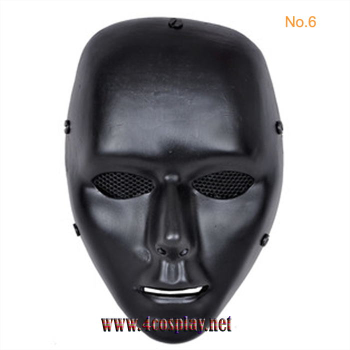 GRP Mask Dance MelbourneShuffle Cosplay Mask CS Mask Glass Fiber Reinforced Plastics Mask