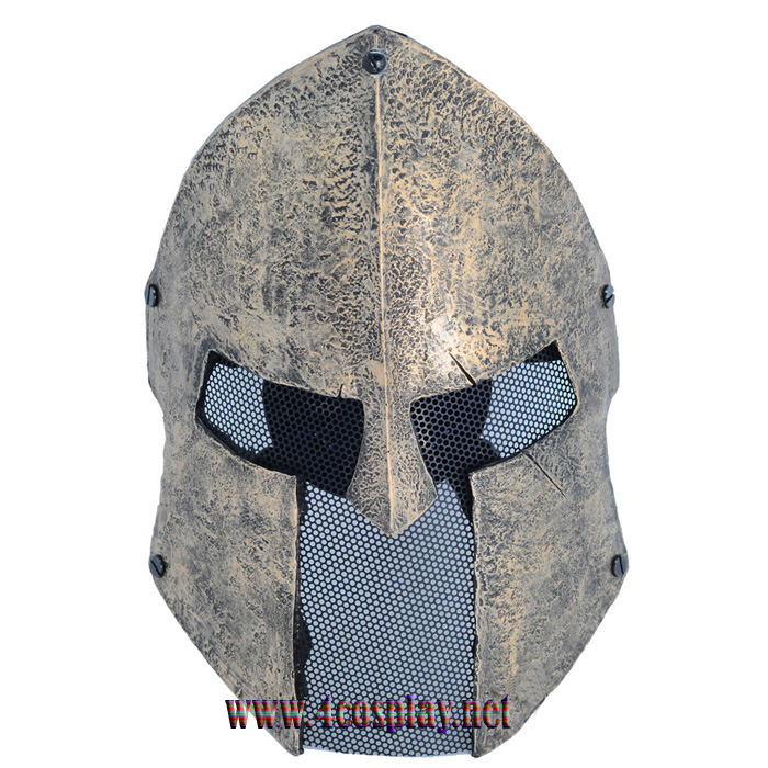 GRP Mask Game League of Legends Cosplay Mask Pantheon Mask Glass Fiber Reinforced Plastics Mask