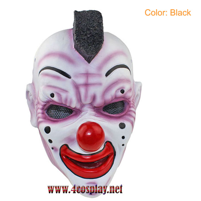 GRP Mask Heavy Metal Band Slipknot Clown Mask Percussion Shawn Crahan Cosplay Mask Glass Fiber Reinforced Plastics Mask