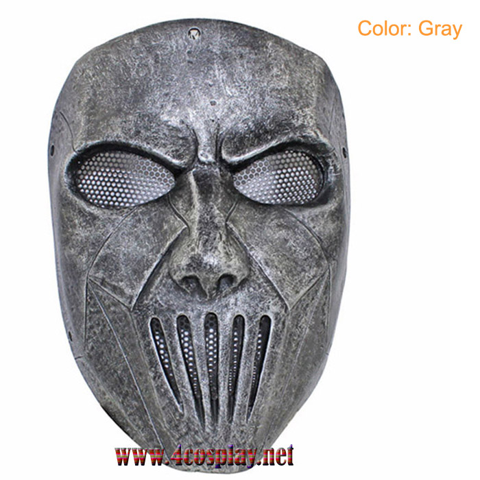 balance På hovedet af En smule GRP Mask | Heavy Metal Band Slipknot Mask | Guitarist Mick Thomson Cosplay  Mask | Glass Fiber Reinforced Plastics Mask