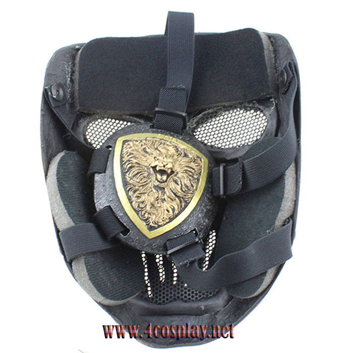 GRP Mask Heavy Metal Band Slipknot Mask Guitarist Mick Thomson Cosplay Mask Glass Fiber Reinforced Plastics Mask