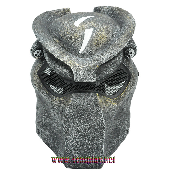 GRP Mask Movie Alien VS Predator Horror Mask Alien Hidden Cosplay Mask Glass Fiber Reinforced Plastics Mask