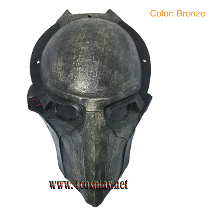 GRP Mask Movie Alien VS Predator Horror Mask Eagle Face Cosplay Mask Glass Fiber Reinforced Plastics Mask