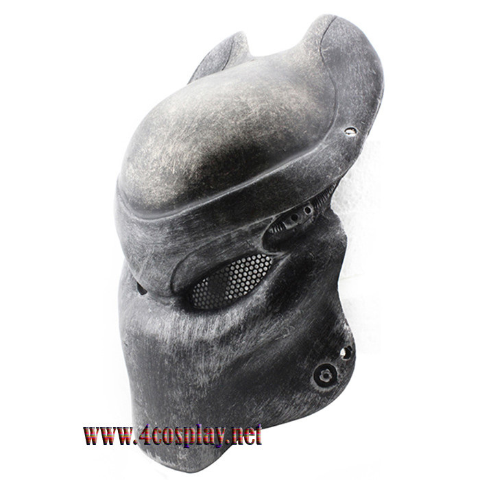 GRP Mask Movie Alien VS Predator Horror Mask Predator Cosplay Mask Glass Fiber Reinforced Plastics Mask