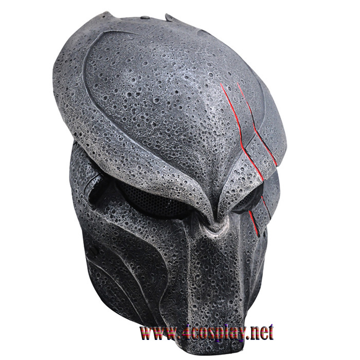 GRP Mask Movie Alien VS Predator Horror Mask Predator Warrior Cosplay Mask Glass Fiber Reinforced Plastics Mask